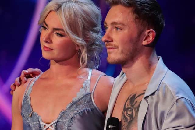 Nile Wilson and Olivia Smart scored the first perfect score of Dancing on Ice 2023 (@nilemw - Instagram)
