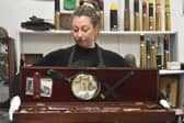 A Victorian vampire slaying kit containing a wooden stake and holy water is up for auction and set to sell for thousands of pounds. The kit which includes a number of tools useful to anyone should they encounter a bloodthirsty vampire originally belonged to a priest living in Wollas Hall, Worcestershire during the late 1800s.