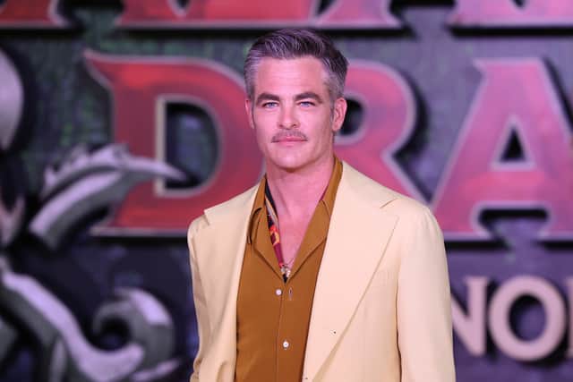 Chris Pine at the Mexico City premiere of ‘Dungeons & Dragons: Honor Among Thieves’ on March 29, 2023. (Photo by Antonio Torres/Getty Images for Paramount Pictures)