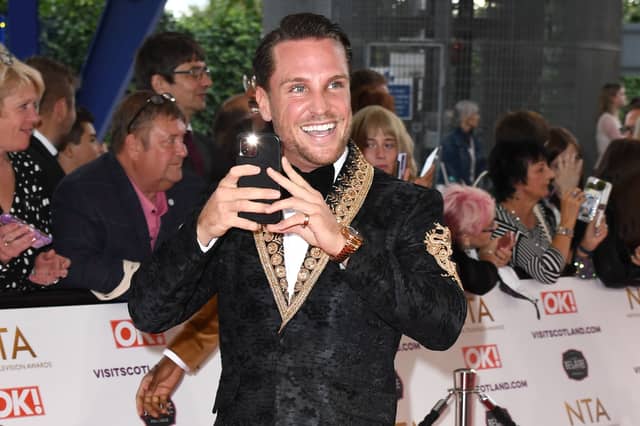 Tom Zanetti attends the National Television Awards 2021 at The O2 Arena on September 09, 2021 in London, England. (Photo by Gareth Cattermole/Getty Images)