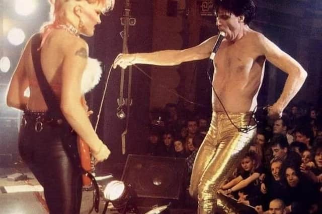 The Cramps on stage in their heyday