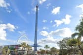  The Free Fall attraction is 430 feet high and the tallest drop ride in the world (Photo: Google Maps)