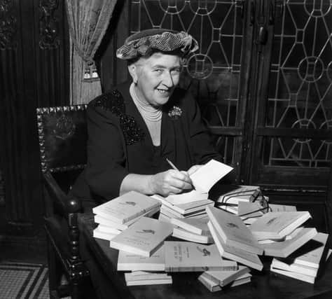 British mystery author Agatha Christie who enjoyed huge success (photo: Hulton Archive/Getty Images)