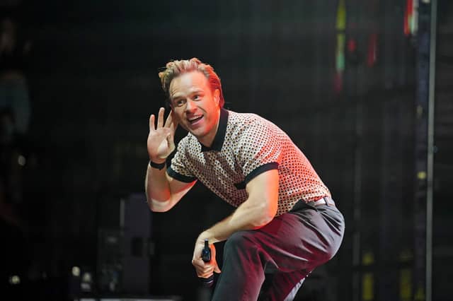 Olly Murs will be performing at Leeds First Direct Arena soon