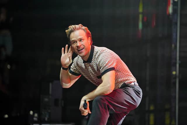 Olly Murs will be performing at Leeds First Direct Arena soon 