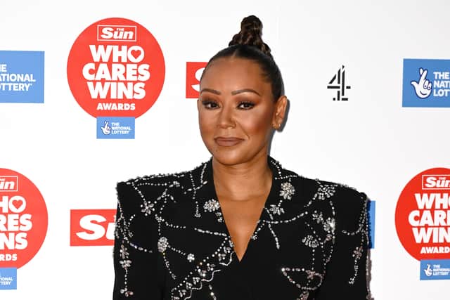 Melanie Brown attends The Sun's "Who Cares Wins" Awards 2022 at The Roundhouse on November 22, 2022 in London, England. (Photo by Gareth Cattermole/Getty Images)
