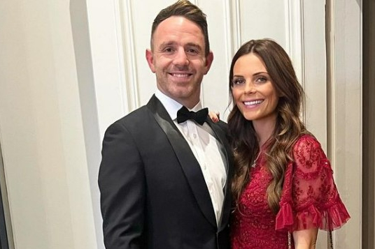 Helen Skelton’s ex Richie Myler shares first picture of his newborn son with new girlfriend Stephanie Thirkill