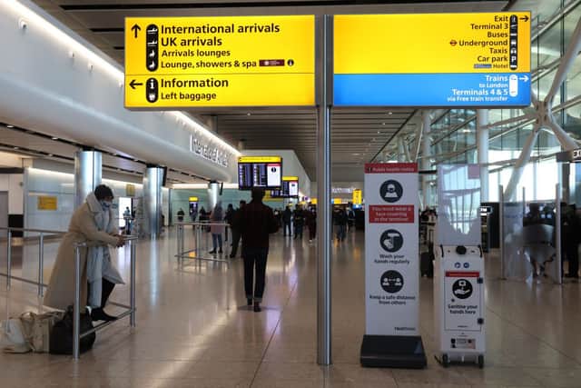 Scrapping international travel restrictions would have no impact on case rates, claims travel industry (Photo by Hollie Adams/Getty Images)