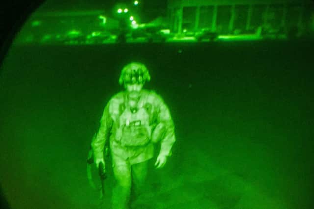 Maj. Gen. Chris Donahue was the last American soldier to leave Afghanistan (Photo: Department of Defence / Twitter)