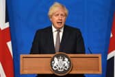 Prime Minister Boris Johnson speaking during a media briefing in Downing Street, London (Photo: PA)