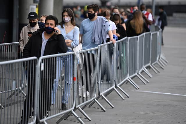 Hundreds of walk-in vaccination sites have opened across England today (Photo: Getty Images)