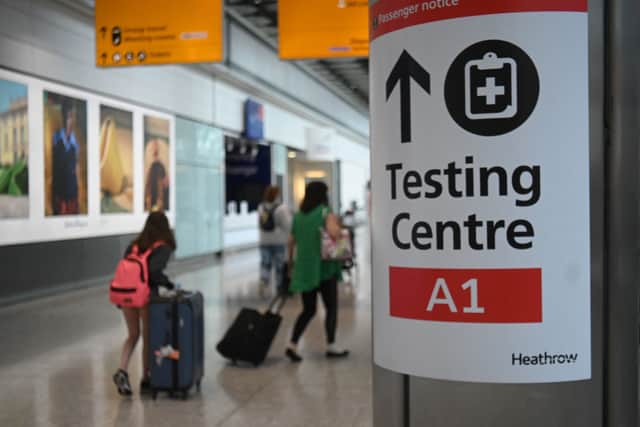 No “variants of concern” were reported among any passengers returning from amber countries (Photo: Getty Images)