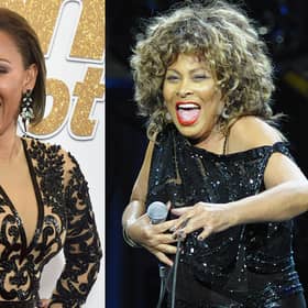 Mel B (L) has paid tribute to the late Tina Turner (R). (Credit Getty Images)
