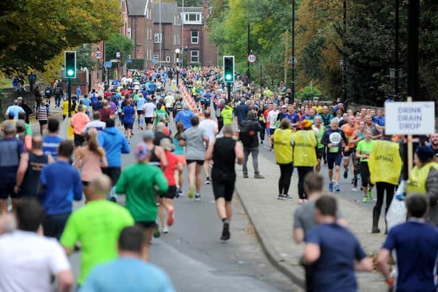 Leeds Abbey Dash for the Age UK is set to return to the city this Sunday. Picture by Steve Riding