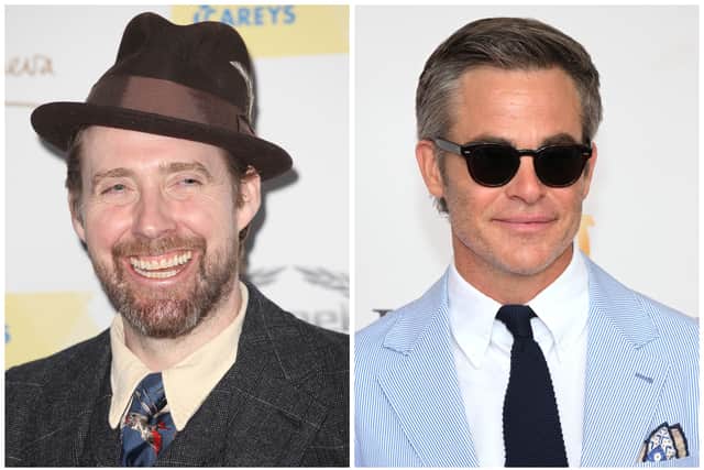Ricky Wilson (L) lived on Hessle Mount, which joined on Brudenell Road where  Chris Pine (R) lived. 