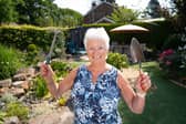 Karen Brooke, of Cheshire, has turned her overgrown garden into a botanical haven on the cheap.