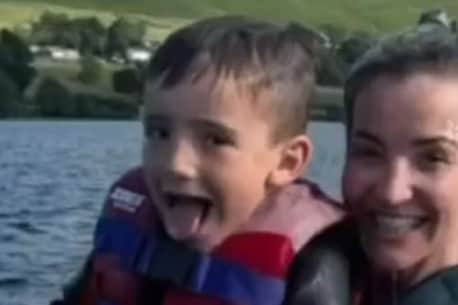 Helen Skelton and son Ernie. (Picture: Instagram/@ helenskelton)