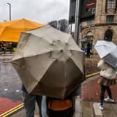 Heavy rain is expected in Leeds on Tuesday. Photo: James Hardisty