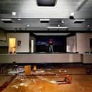 Inside derelict club where iconic Full Monty was filmed. Photo: KyleUrbex / SWNS