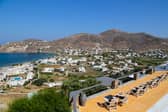 Two friends, Andrew and Max, both 18, died while on holiday in Greece in two separate incidents. (Photo by Athanasios Gioumpasis/Getty Images)