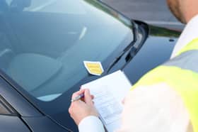Parking fine.