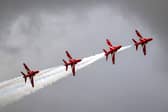 The Red Arrows have two displays this weekend 