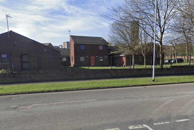 The 15 metre 5G mast and accompanying equipment cabinets are proposed to be built on Amberton Road in Gipton. Picture by Google