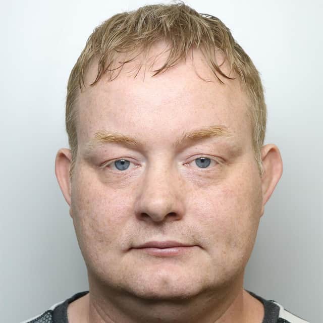 Daniel Richards was found guilty at trial at Leeds Crown Court of two charges of indecent assault against a girl in Leeds over 20 years ago. Picture by West Yorkshire Police