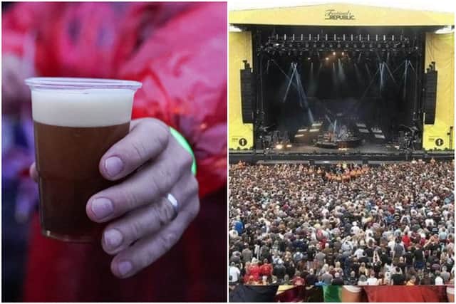 Here is the Leeds Festival alcohol policy. Picture by Getty Images / National World
