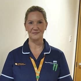 NHS nurse Kelly Foster, who failed her GCSEs 