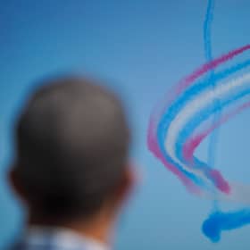 The Red Arrows are set to perform at the Bournemouth Air Festival this weekned