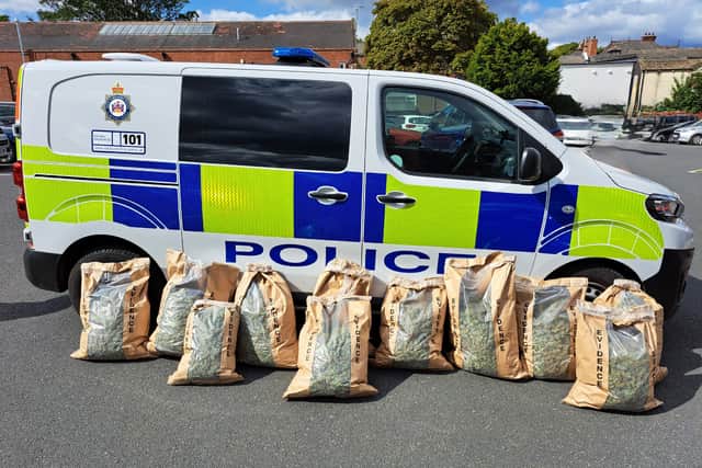 Police were able to locate the drugs and money with the help of information from local residents. Picture by West Yorkshire Police