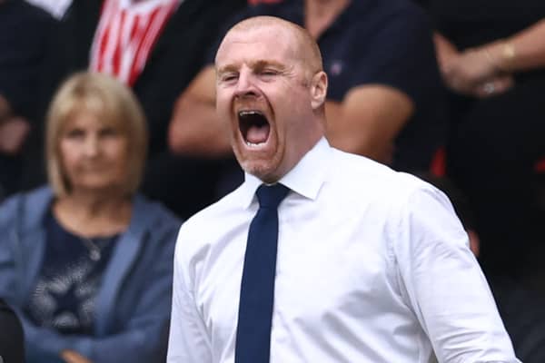 Everton manager Sean Dyche. Picture: DARREN STAPLES/AFP via Getty Images