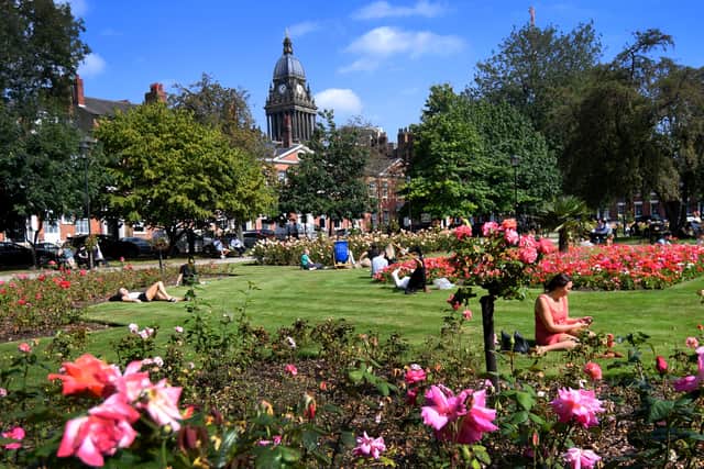 Leeds is in for another scorcher on Wednesday. Picture by Simon Hulme