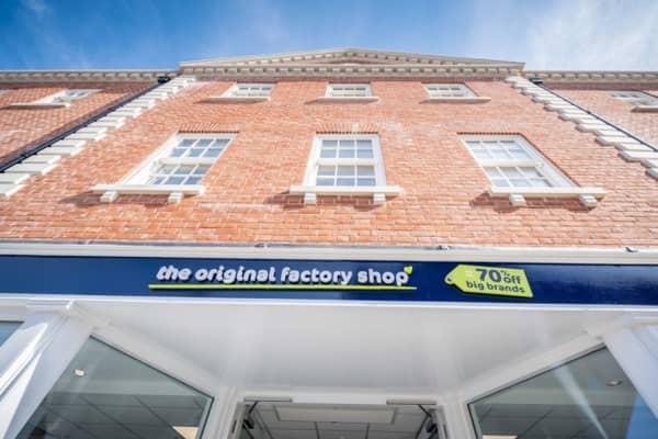 The discount department store is opening up on Market Place in Wetherby this weekend. Picture by The Original Factory Shop