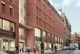 Plans for a new hotel on George Street opposite Leeds Kirkgate Market has been submitted to the council. Picture by Leeds City Council