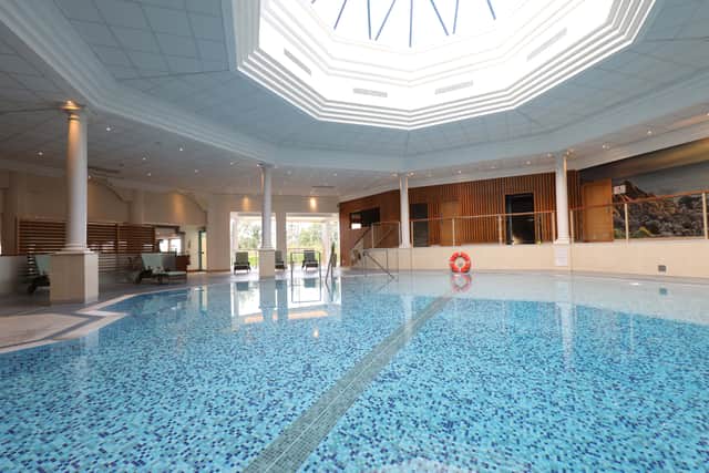 The revamped spa pool at The Culloden Estate and Spa (@Press Eye/Darren Kidd)