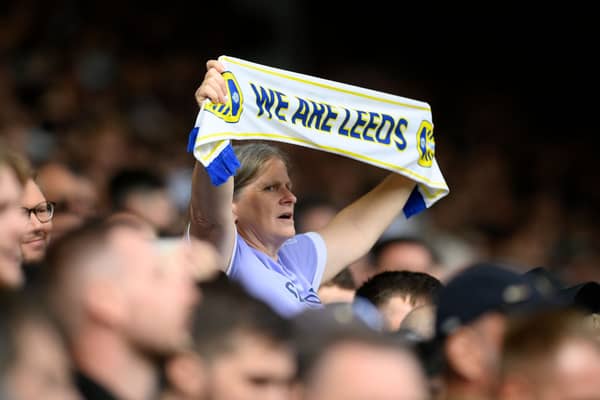 Leeds United fans back the boys at Elland Road (Image: Getty Images)