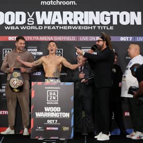 Josh Warrington takes on Leigh Wood this weekend (Image: Getty Images)