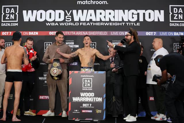Josh Warrington takes on Leigh Wood this weekend (Image: Getty Images)