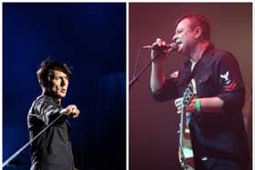 Suede (r) and Manic Street Preachers (l) will co-headline a show at Leeds' Millennium Square next year. Picture by Getty Images