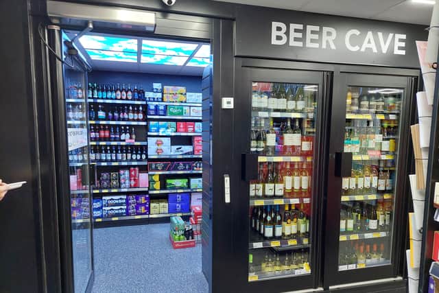 At the back of the shop is this Beer Cave, a walk-in cooler with a wide selection of beers, wines and ciders for customers to pick from. Picture by National World