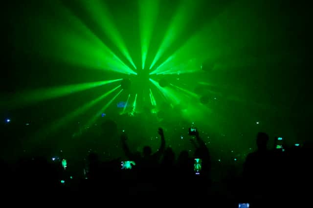 The stunning visuals and lasers were joined by hundreds of bouncy balls. Picture by National World