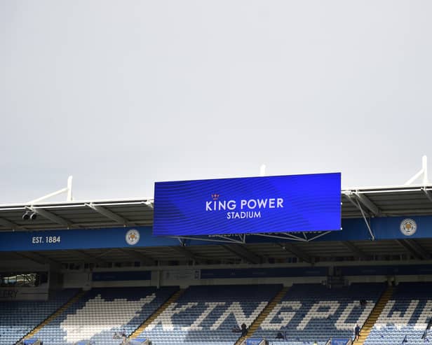 The King Power Stadium where the incident took place.