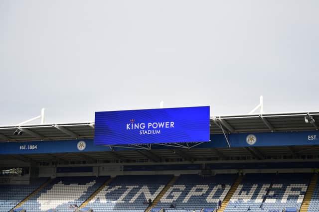 The King Power Stadium where the incident took place.