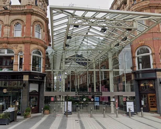 Victoria Leeds is a luxurious shopping centre in Leeds filled with the best clothing brands, restaurants, bars and more. Picture: Google