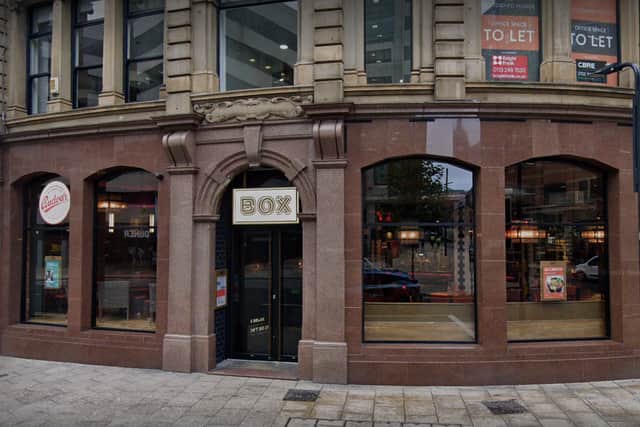 BOX has been named the 8th best sports pub in the UK. Picture by Google