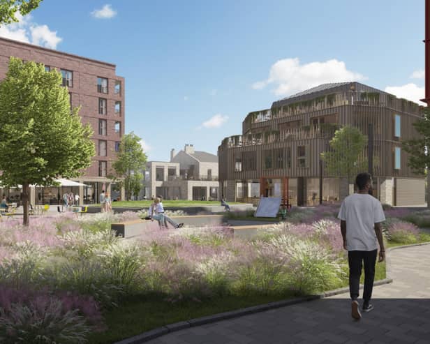 A new apartment building in Holbeck has been given full permission by the Leeds council. Picture by Platform
