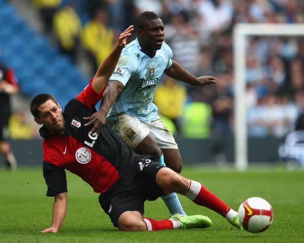 Clint Dempsey and Micah Richards weren't the best of pals on the pitch (Image: Getty Images)