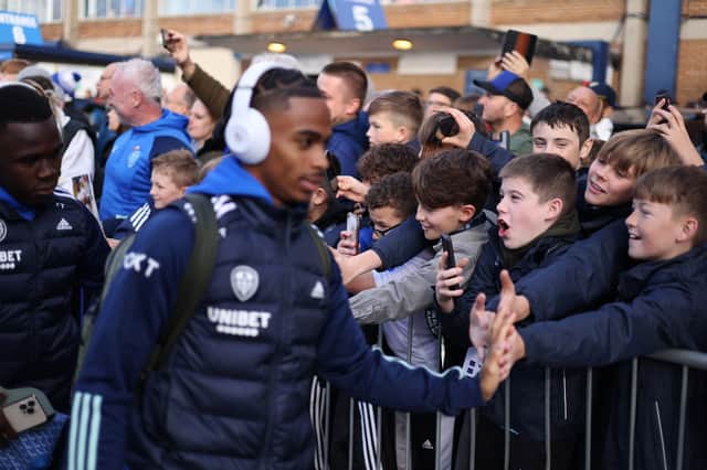 Some of the young Leeds United faithful. (Image: Getty Images)